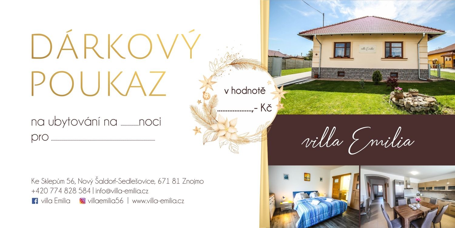 Dárkové poukazy